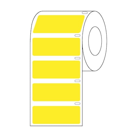 Globe Scientific Label Roll, Cryo, Direct Thermal, 51x6mm, for Microplates, White, 1000PK LTC-51X6W